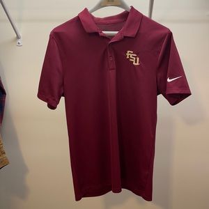 Nike, FSU (Florida State University), Dry Fit Polo